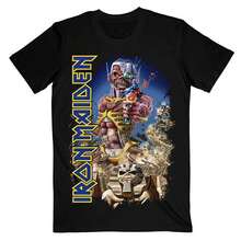 Iron Maiden A Different World T Shirt - Black - View 4