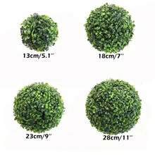 1pc Artificial Plant Boxwood Topiary Ball,Faux Boxwood Topiary Ball, All-Year Greenery Faux Balls Plant Decorative Balls For Outdoor,Indoor,Garden,Backyard,Wedding Home Decor Back To School Room Decor School Supplies