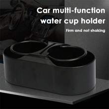 CARSUN Carsun Dual-Ring Cup Holder, Non-Slip Design Fits Most Cars, Car Water Cup Holder, Suitable For Central Armrest