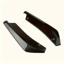 Car Rear Bumper Diffuser Splitter With Separate Spoiler & Scrape Protector, Rear Spoiler Modification
