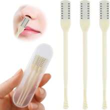 2-In-1 Manual Nose Hair Trimmer, Dual-Sided Nose Hair Clipper, Nose Hair Removal Tool, Washable 360° Rotating Nose Hair Cleaner, Convenient And Easy To Use For Men And Women