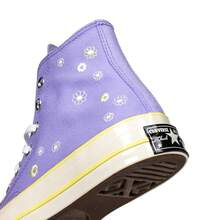 Converse 2025 女款 Chuck Taylor 70 年代季节性帆布高帮运动鞋 A15060C - 紫色 - 查看 5