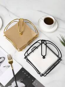 1 hộp đựng khăn giấy vuông bằng sắt sáng tạo, giá đựng khăn giấy để bàn cà phê, giá để khăn giấy dọc, đồ trang trí nhà cửa, quà tặng ngày lễ & sinh nhật, quà tặng bạn bè, hộp đựng khăn giấy vàng Al-Fitr, trang trí bàn, giá đựng khăn giấy lễ hội - Nhiều màu - Xem 8