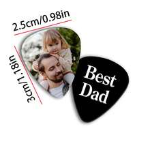 1/6/12 chiếc Miếng gảy đàn guitar có ảnh tùy chỉnh, Miếng gảy đàn guitar có văn bản tùy chỉnh, Phụ kiện đàn guitar bass được cá nhân hóa, Miếng gảy đàn guitar, Quà tặng cho nhạc sĩ, Quà tặng miếng gảy đàn guitar, Quà tặng Ngày của Mẹ, Quà tặng Ngày của Cha, - Đàn Guitar Pick - Xem 2