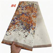 2025 High Quality African Nigerian Tulle Lace Fabric Organza Guipure Party Dress Brocade Jacquard French Lace For Wedding Sewing