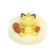 Takara Tomy Figura Poke original en miniatura - Pika, Slowpoke, Rowlet - Figura de PVC como regalo para fans del anime y los juegos, decoración de coche