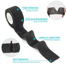 1 Roll/Self-Adhesive Bandage Fixed Bandage Animal Bandage Hand Tear Waterproof Elastic Pet Bandage, Sports Wrapping Tape Self-Adhesive Elastic Bandage Elastic Plastic Sports Knee Pad Finger Shoulder Tattoo Accessory.
