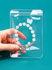 1pc Miniature Jewelry Storage Box, Display Case, Travel Jewelry Organizer Zipper Box For Earrings Necklace Rings, Leather Jewelry Box, Mini Ring And Necklace Storage, Suitable As Valentine's, Christmas, Halloween, New Year Gift For Her, Girl, Girlfriend - Upgraded Version With Anti-Dust And Anti-Oxidation Function, Compact & Portable Accessory Box For Lipstick, Watch