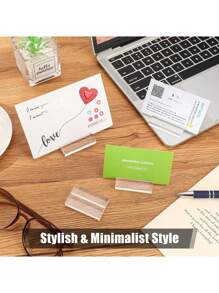 1/2/5/10 Stück Acryl Präsentationskarten Ständer, klarer Acryl Kartenhalter für Tischnummern bei Hochzeiten