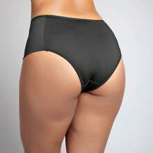 Kit 8 Calcinha Cós Alto Pala Dupla Larga Cinta Microfibra Pós Parto Alta Compressão