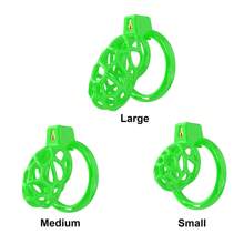 Yithuet Cobra 16 Male Chastity Device Cock Cage Hollow Breathable Penis Cage For Men With 6 Sizes Rings Seamless Resin Material SM Products Adults Sex Toys