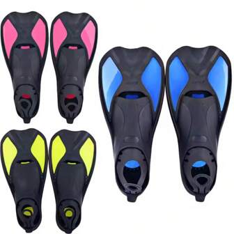 1 paar hoogwaardige zwemvliezen voor volwassenen, professionele zeemeerminstaartduik-/snorkeluitrusting voor buitensporten, vrijduikvinnen