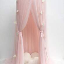 AIBOYING 1pc 300*60cm Mosquito Net, Dome Mosquito Net, Palace Style Mosquito Curtain For Bed, No Installation Required, Baby Anti-Mosquito Cover, Bed Decor, Bedding Accessory, All Season - Multicolor - View 10