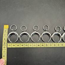 1 Pasang Anting Hoop Liontin Bulan Gaya Gothic Hip Hop Vintage Minimalis untuk Wanita, Cocok untuk Pemakaian Sehari-hari - Perak - View 7