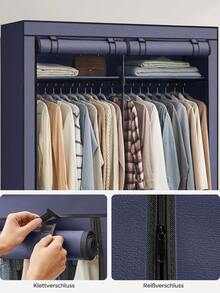 SONGMICS Portable Closets - Navy Blue - View 8