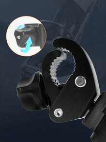 One Stroller Cup Holder And Mobile Phone Holder, Multi-Functional Stroller Accessory With Bottle And Mobile Phone Holder, Adjustable Clamp For Children 0-6 Years Old - Easy To Install