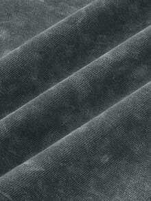 Shwiy Men's Street Casual Washed Sleeveless Vest With Retro Ramen Print, Slim Fit Cartoon Letter Minimalist Stylish Leisure - Dark Grey - View 5