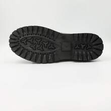 Men's Black Slip-On Casual Business Formal Loafers, Soft Sole Moccasin Shoes, British Style, Autumn/Winter - Black - View 5