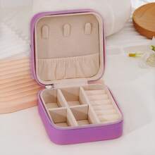 1pc/5pcs/10pcs/20pcs/30pcs Personalized Jewelry Storage Box, Customized With Name, Letter, Anniversary Date, Perfect Gift For Girlfriend, Anniversary, Fashion, Colorful, Casual, Minimalist, Personalized, Unique, Ideal Gift For Girlfriend, Family, Friends, Suitable For Valentine's Day, Birthday, Graduation, Wedding, Prom