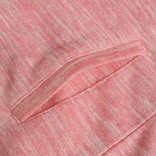 ETIREL Ropa exterior para mujer, ropa deportiva, ropa para exteriores, viajes, fitness, entrenamiento, chaqueta con capucha, tops - rojo - Ver 5