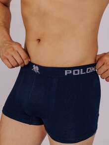 Kit 10 Polo Wear Boxer Briefs Seamless Microfiber Boxer Briefs - Multicolor - Ver 9
