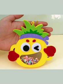 1pc Children Non-Woven Cloth Handmade Rattle, Felt Hanging Decoration, Preschool Handcraft Creative Educational DIY Kit, Kids Gift, Handmade DIY Materials, Educational Toys