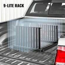 Windshield Transportation Rack 9-Lite Steel Glass Carrier With PVC Pad Foam Padding 24 Inch Height For Trucks - Black - View 3