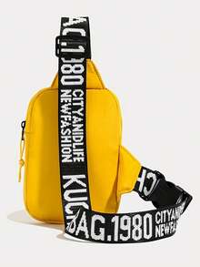 Women's Crossbody Bag New Super Cute Capybara Printed Chest Waist Bag Oxford Small Bag Multifunctional Portable Mobile Phone Bag Convenient Commuting Bag New Life Items For Students Men Essentials Side Bag - View 5