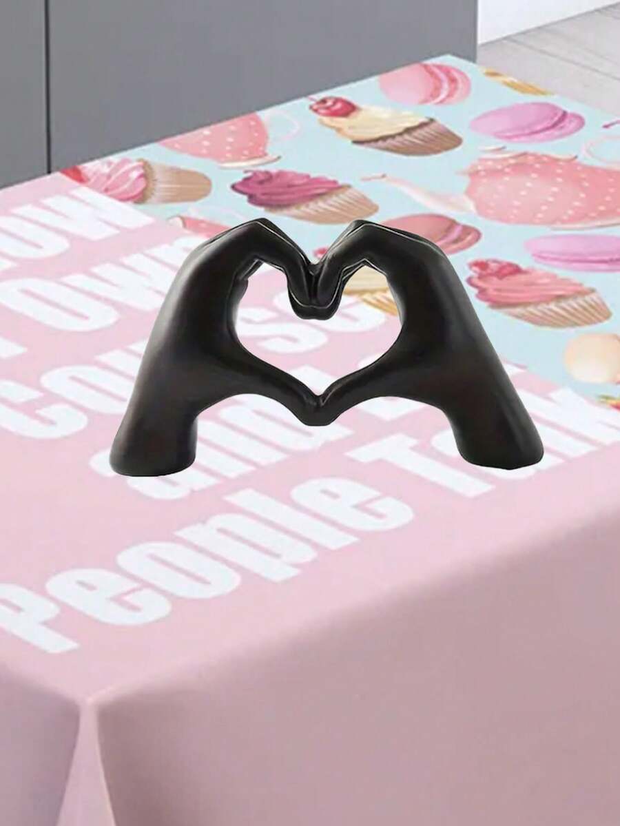 قطعة ديكورية لحركة اليد معبرة عن الحب، نحت فني يدوي ديكور المنزل، ديكور طاولة للزفاف والعائلة مبتكر، ديكور زفاف بوهيمي، ديكورات المنزل