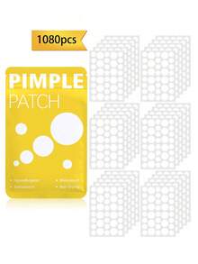 1440片可爱圆形面部贴纸 - 日夜舒缓,温和不刺激 - 防水透气,隐形超薄,必备单品。适用于面部,温和透气/防水/轻盈设计/亲肤材质/沐浴时也可使用,适合敏感肌肤。 - 彩色 - 查看 18