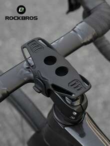 ROCKBROS Non-Blocking Bike Phone Mount Elastic Silicone Handlebars Grip 4-7 Inch Anti-Shock - Multicolor - View 8