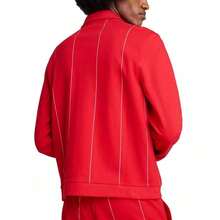 Puma Men's Premium  Race Jacket | Fall Fashion | Men Sports Jackets - 紅色 - 查看 4