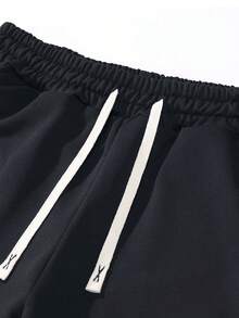 3 Pieces Set PARIS Letter Print Gradient Stripe Joggers Men's Casual Sporty Sweatpants Outdoor Streetwear Lounge Pants - Multicolor - View 3