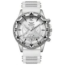 1 Stück - Herren Quarzuhr - bequemes Silikonarmband, Gehäuse aus Legierung, Analoganzeige - Vatertagsgeschenk, bestes Geschenk für Männer