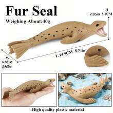 仿真镂空海洋动物模型玩具，章鱼，蝠鲼，海狮，海象，海牛，海狗，儿童益智玩具，圣诞节和万圣节礼物摆件