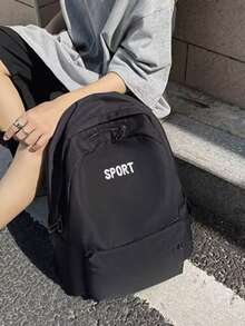 Male Junior High School Students Simple College Students High School Backpack Travel Backpack Fashion Handsome