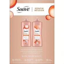 Suave Professionals Keratin Infusion Smoothing Shampoo And Conditioner - 56 Fl Oz - 1 - View 2