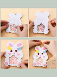 1pc Children Non-Woven Cloth Handmade Rattle, Felt Hanging Decoration, Preschool Handcraft Creative Educational DIY Kit, Kids Gift, Handmade DIY Materials, Educational Toys