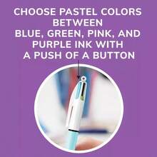 BiC 4 Color Pastel Ink And Barrels 2ct Blister - 1 - 查看 2
