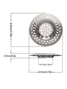 1/3PCS SINK STRAINER PLUG HOLE WASTE Kitchen Items Kitchen Accessories Kitchen Kitchen Tools