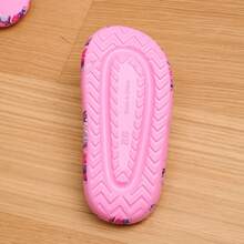 1 Pair Girls Cute Cartoon Fashion Comfortable Casual Lightweight Foam Slippers, Suitable For Summer - Hot Pink - View 7