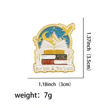 龙形珐琅别针 翻领别针 背包上的徽章 女士胸针 衣服礼物 珠宝 时尚配饰 - NR11111X - 查看 2