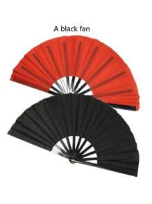 Ventilador de mão dobrável Taichi 2025 - Sem necessidade de bateria, plástico leve, refrigeração portátil para ioga/atividades ao ar livre/viagens. Refrigeração de verão, praia, viagens.