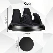 Car-Mounted Mobile Phone Holder With Diamond Setting, Cute Female, Horizontal And Vertical Screen, Center Console, Car Navigation Support