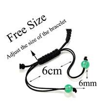 1pc 7 Chakra Beaded Bracelet - Adjustable, Handmade With Vibrant Stones For Balance - Perfect Spiritual Gift Or Lucky Charm, Rope Bracelet For Everyday Wear - Multicolor - View 2