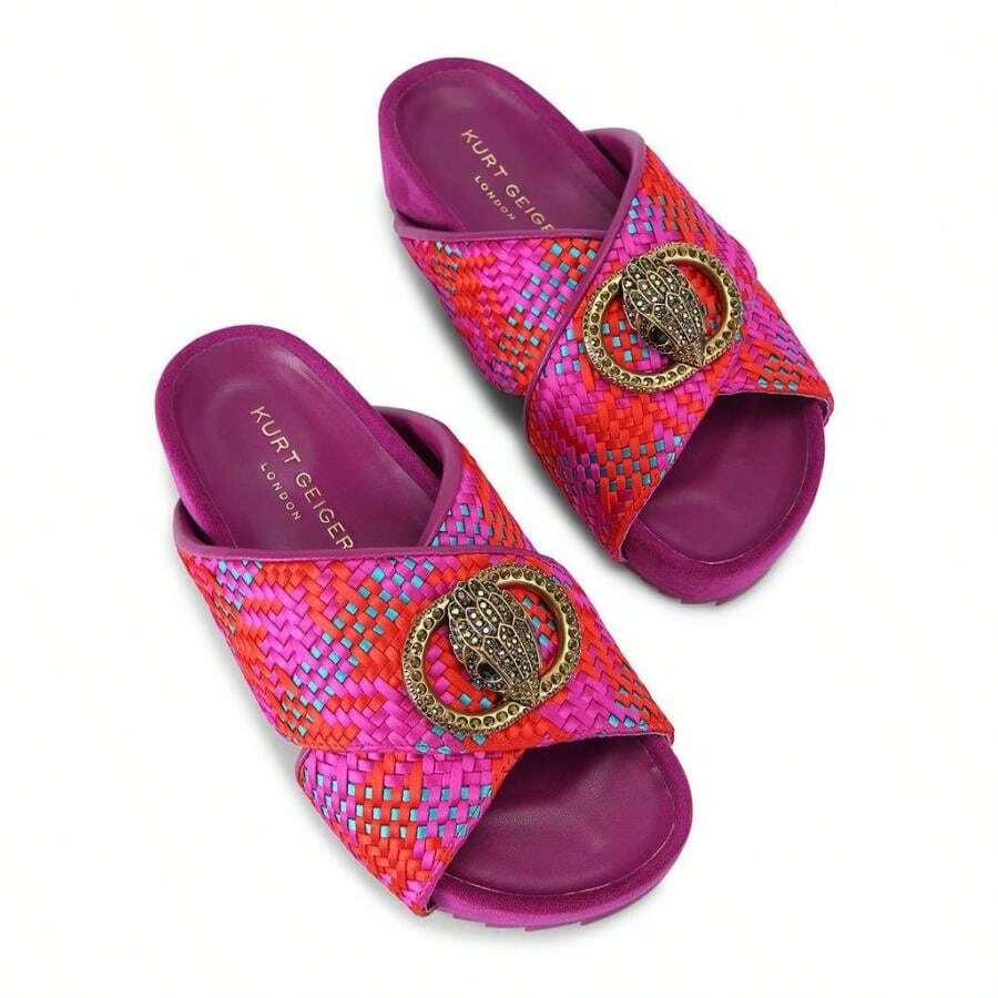 Sandalias cruzadas tipo Chelsea para mujer