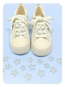10/20/30/50/100pcs/Set Rhinestone Decorated Alloy Star Charms, Fashion Shiny DIY Shoe/Apparel Decorations, Suitable For Sneakers, Skate Shoes, Boots And Various Garments