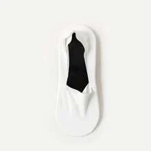 1/5/7 pares de calcetines casuales invisibles y transpirables para hombre, de colores múltiples, de corte bajo y con silicona antideslizante, para primavera/verano