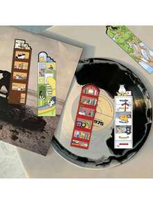 30pcs Cute Cartoon Cat Themed Bookmarks, Creative Stationery Supplies For Students & Book Lovers - Multicolor - View 4