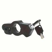 Trava de acelerador de guidão de motocicleta leve e antifurto premium, trava conveniente para deslocamentos diários. - Tamanho Único - Ver 6
